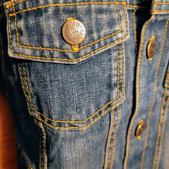 Urban Extreme Jean Jacket Unisex boy or girl siz5 - Picture 2 of 9